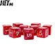 6 Sided Dice Acrylic Dice Transparent Red Dice DND Dice RPG Dice Tabletop Game Dice Board Game Dice